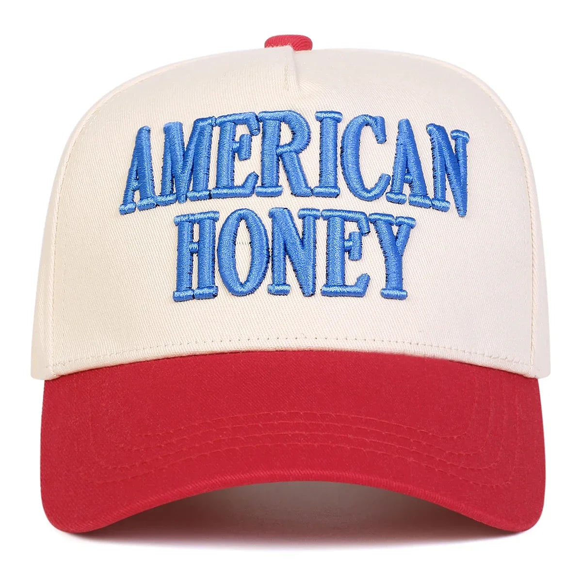 AMERICAN HONEY Woman Baseball Cap - Red