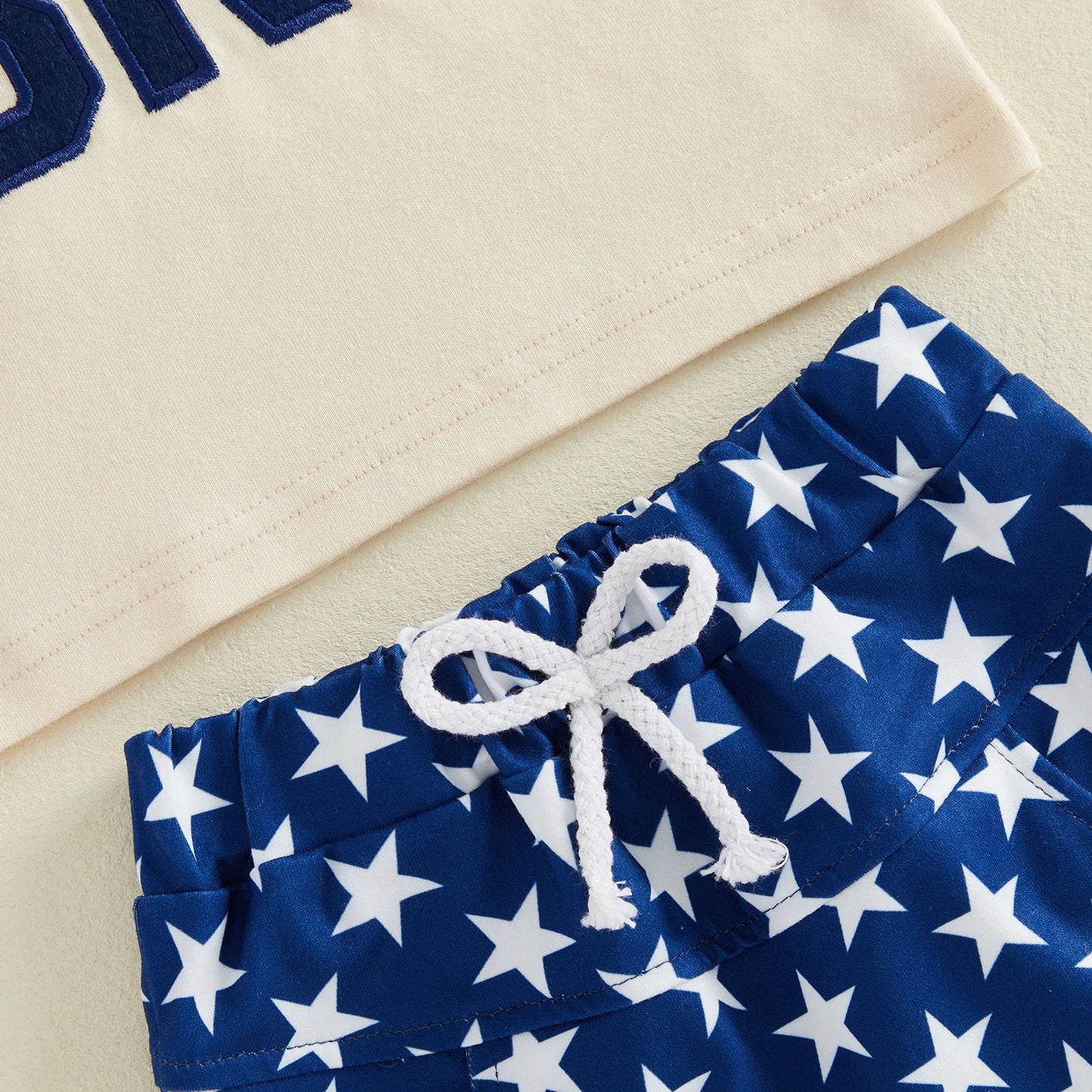 4th of July Toddler Boy Outfit - 2 Piece Set