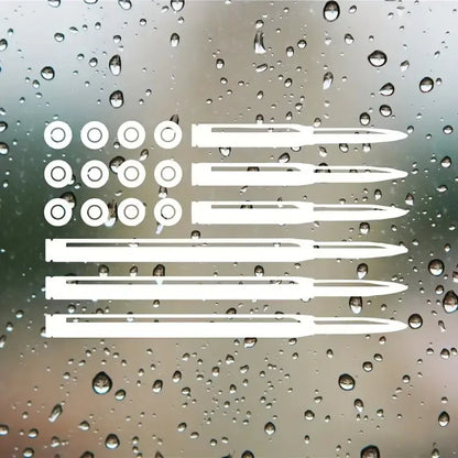 2nd Amendment American Flag Bumper Sticker