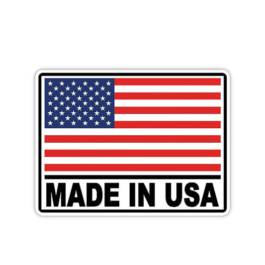 “Made in USA” Vinyl Car Sticker – Waterproof