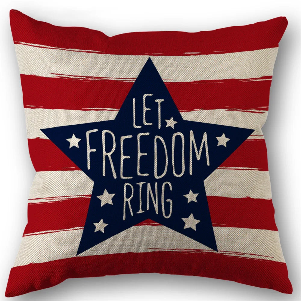American Patriotic Pillow Case – Vintage