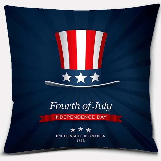 4th of July Throw Pillow Cases - Liberty