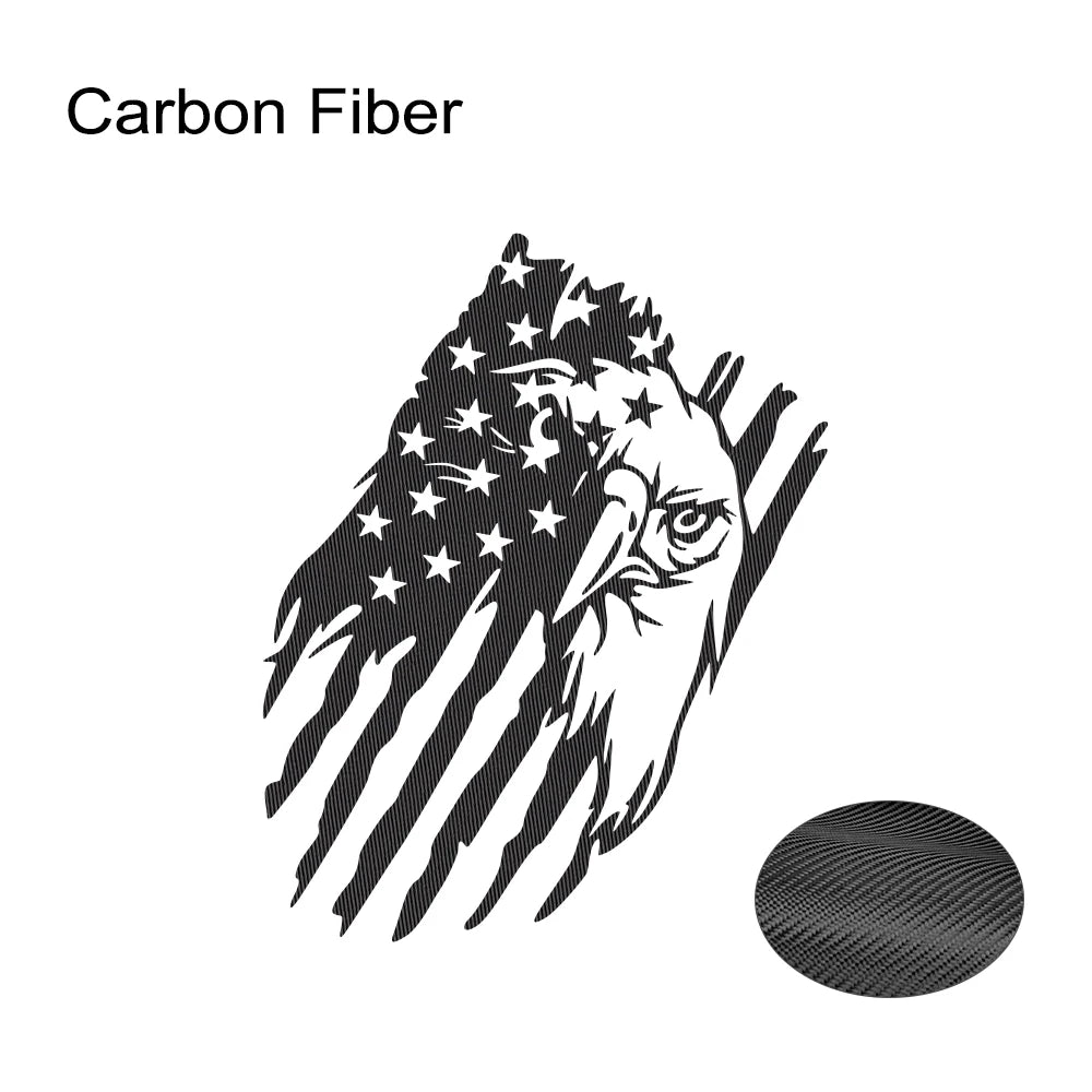 American Bald Eagle Tailgate Sticker