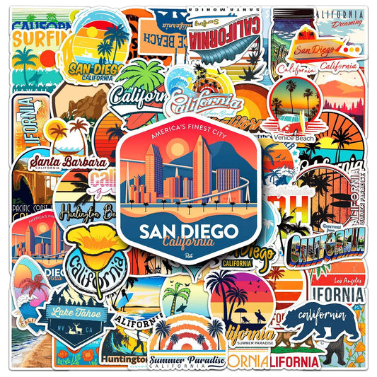 Patriotic Sticker Pack - Golden State