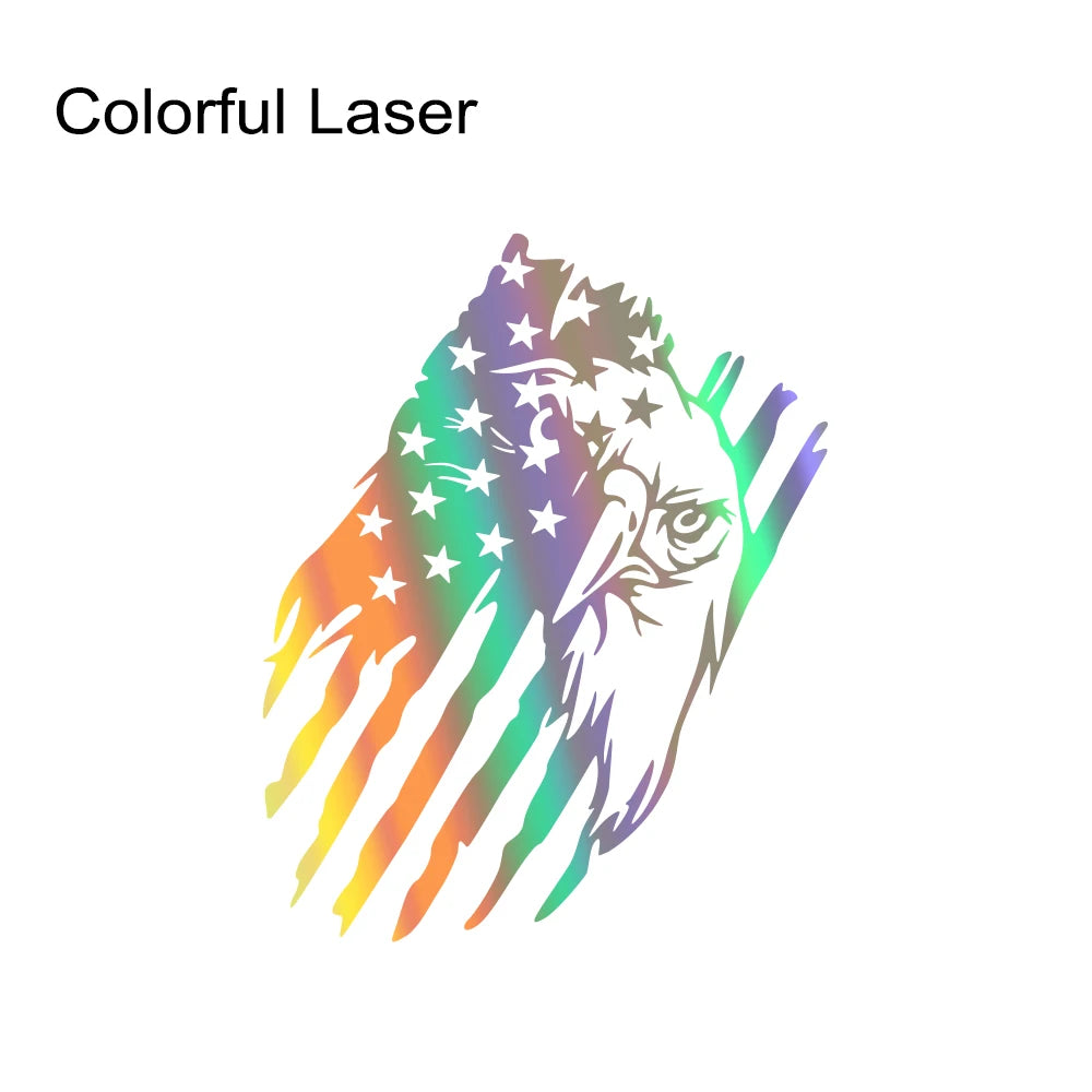 American Bald Eagle Tailgate Sticker