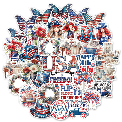 Patriotic Sticker Pack - Cowgirl