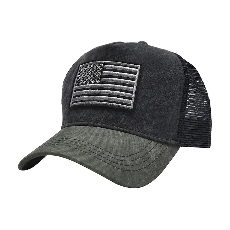 USA Mesh Baseball Cap – Classic Patch