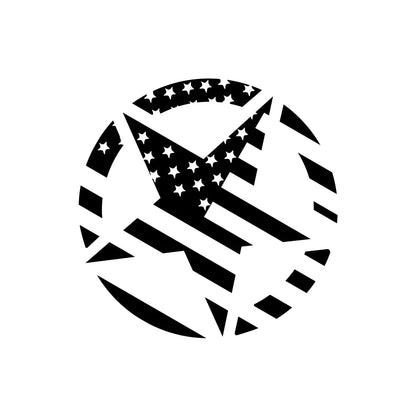 USA Star & Stripes Vinyl Sticker