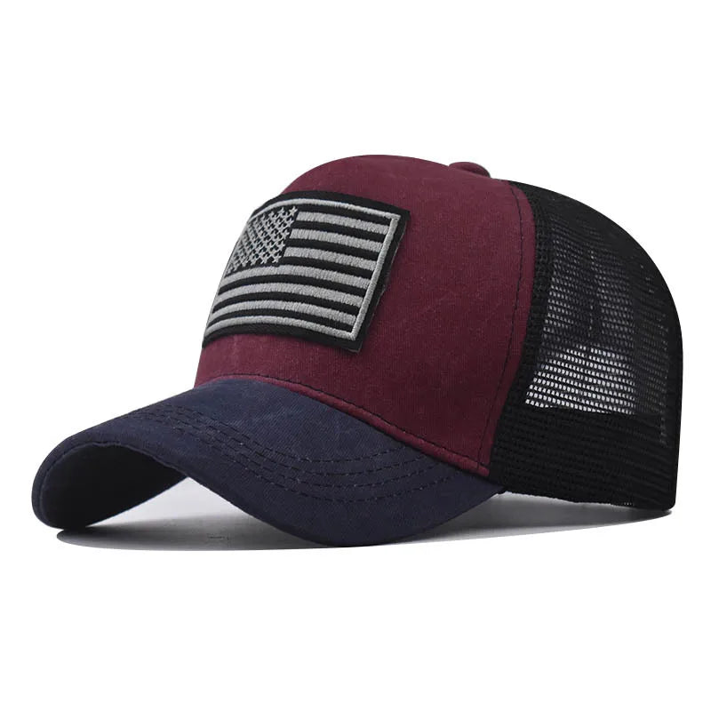 USA Mesh Baseball Cap – Classic Patch
