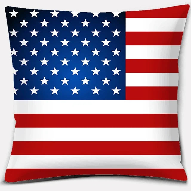 Independence Day Throw Pillow Cases - Classic Flag