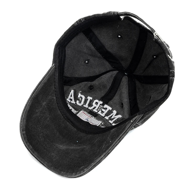 AMERICA Man Embroidered Baseball Cap