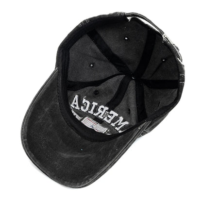AMERICA Man Embroidered Baseball Cap