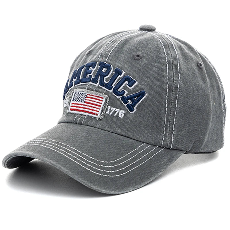 AMERICA Man Embroidered Baseball Cap