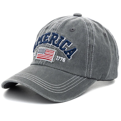 AMERICA Man Embroidered Baseball Cap