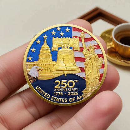 250th Anniversary USA Commemorative Coin - Gold