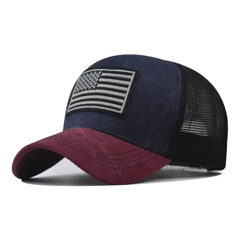 USA Mesh Baseball Cap – Classic Patch