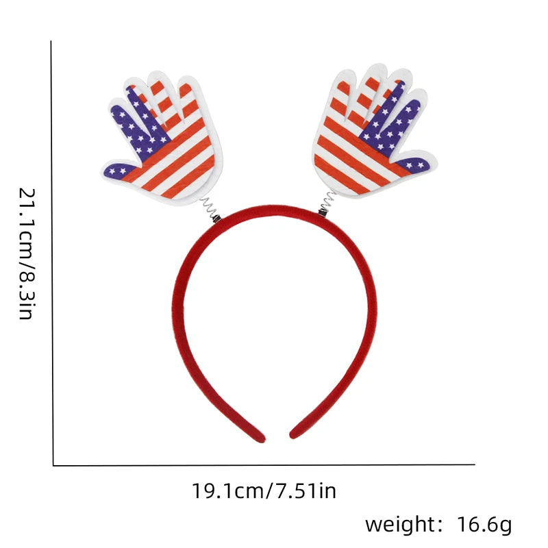 Patriotic American Party Headbands