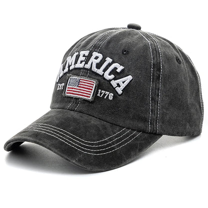 AMERICA Man Embroidered Baseball Cap