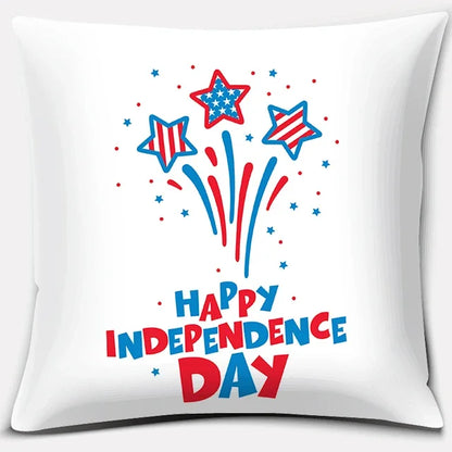 4th of July Throw Pillow Cases - Independence Day