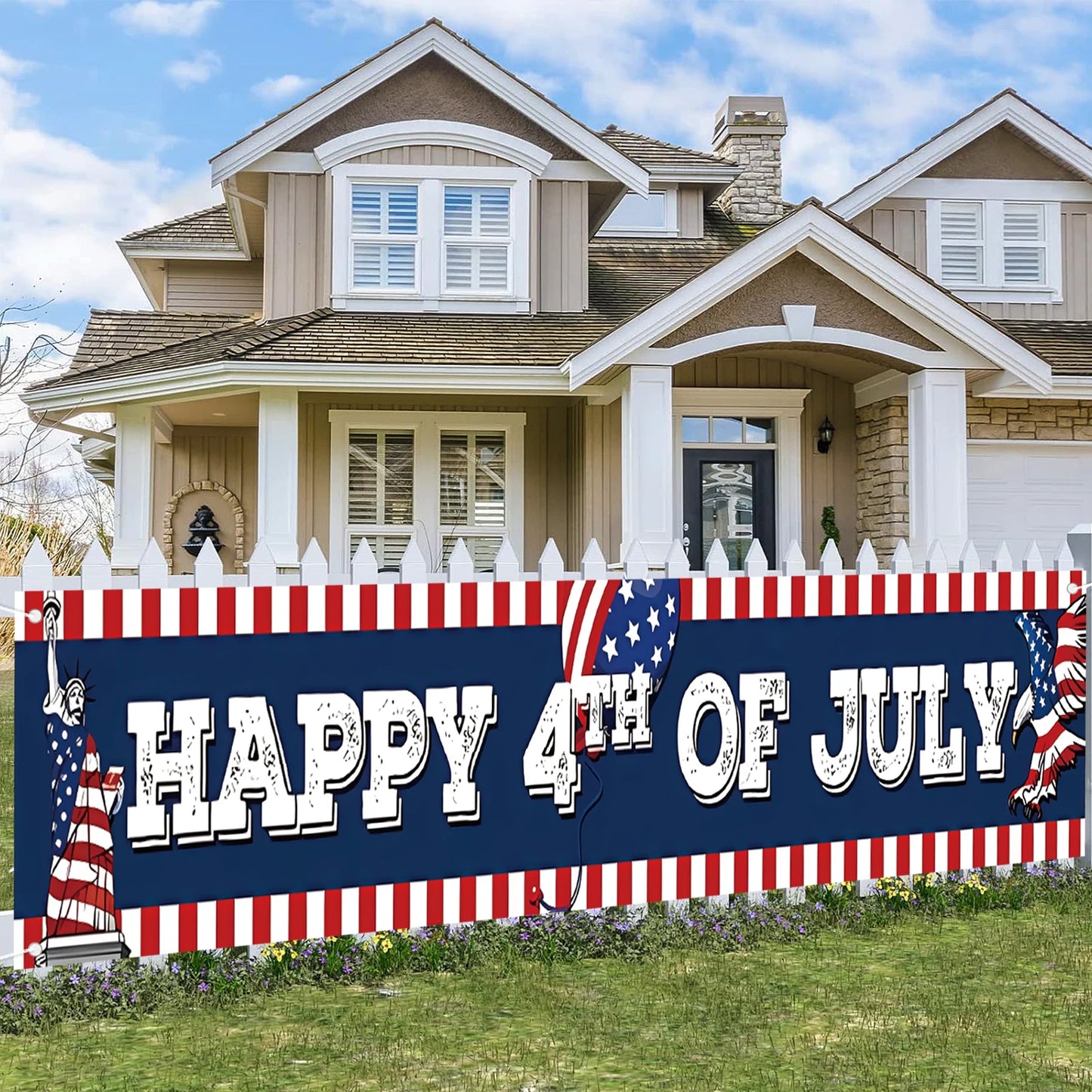 Happy 4th of July Banner