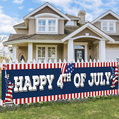 Happy 4th of July Banner