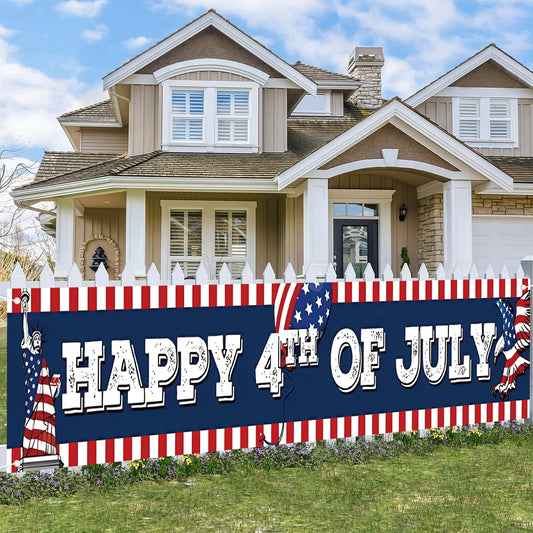 Happy 4th of July Banner