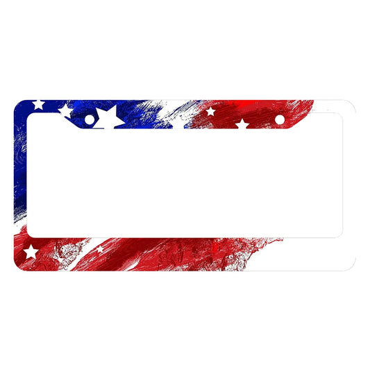 Patriotic USA License Plate Frame