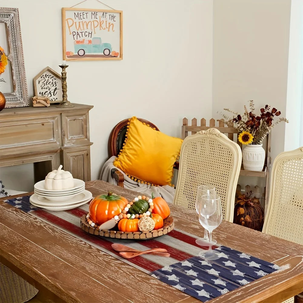 Patriotic Table Runner - "Liberty"