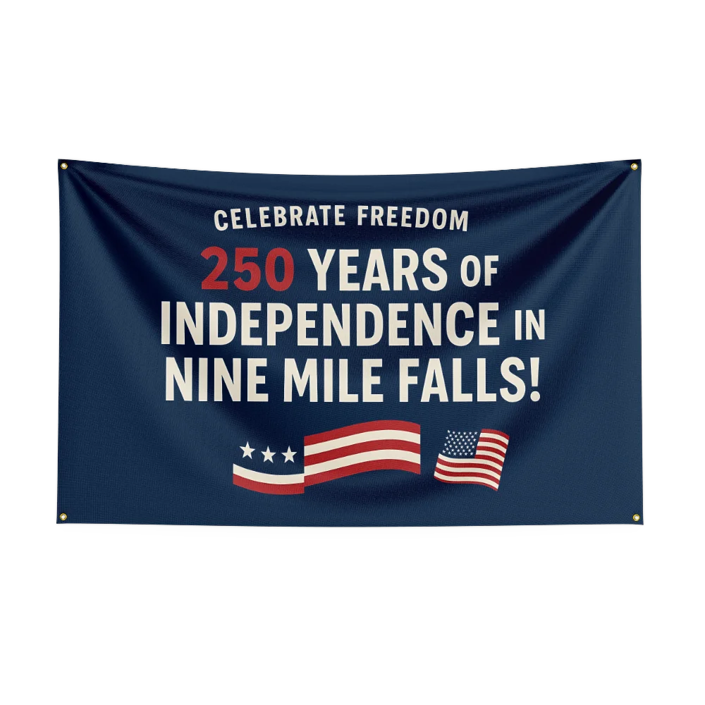 250th American Anniversary Flag - Celebration