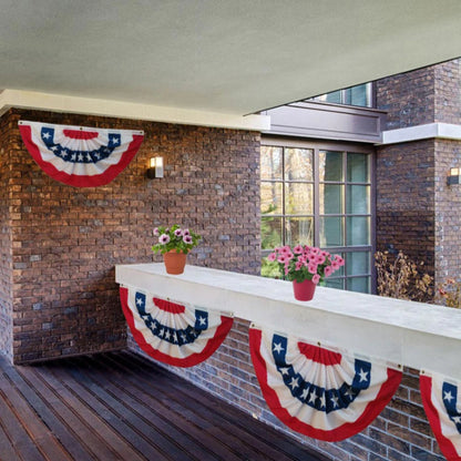 Classic American Pleated Fan Bunting