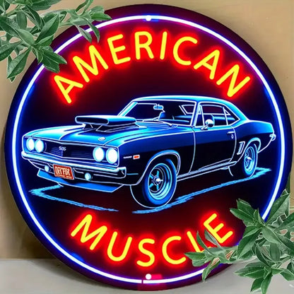 Aluminum Wall Art – American Muscle