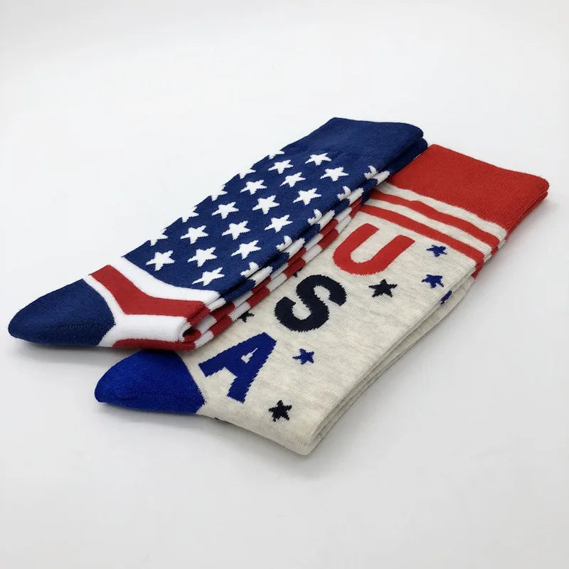 USA Holiday Crew Socks (2 Pairs)