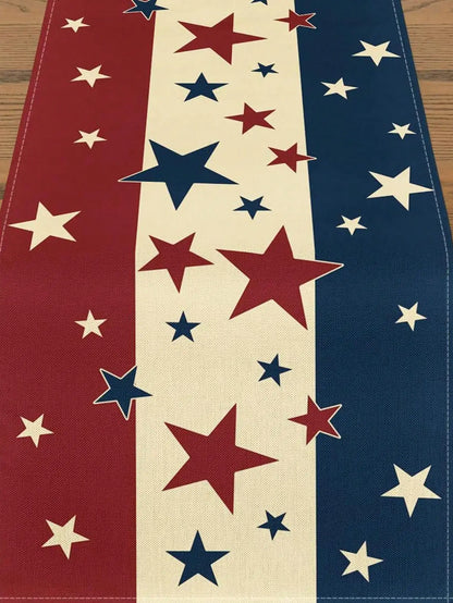 Patriotic Table Runner Vintage - "Country"