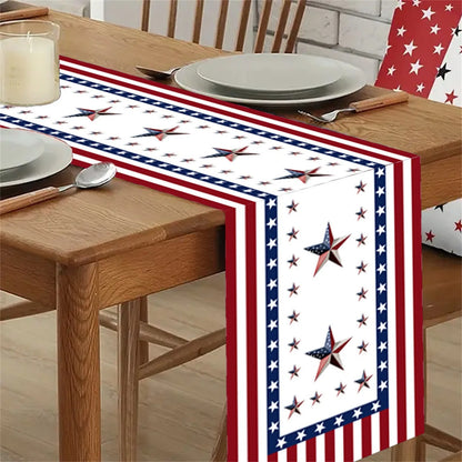 Patriotic American Table Runner
