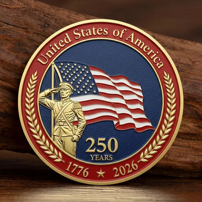USA 250th Anniversary Honor Coin - Collector Edition