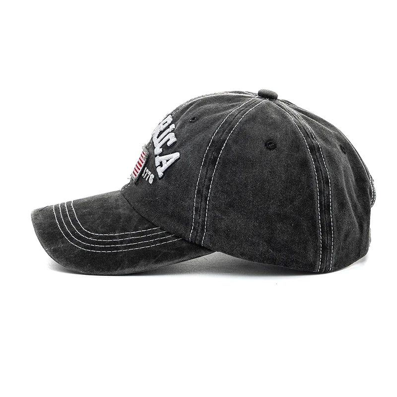 AMERICA Man Embroidered Baseball Cap