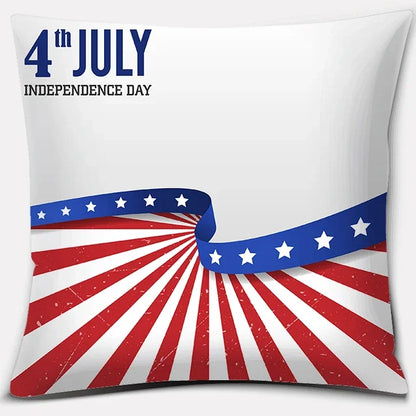 4th of July Throw Pillow Cases - Independence Day