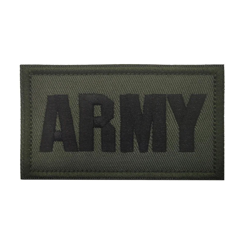 USA Military Patch - Hook-and-Loop