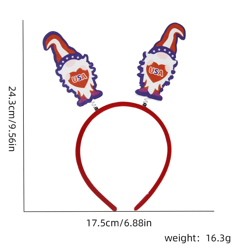 Patriotic American Party Headbands