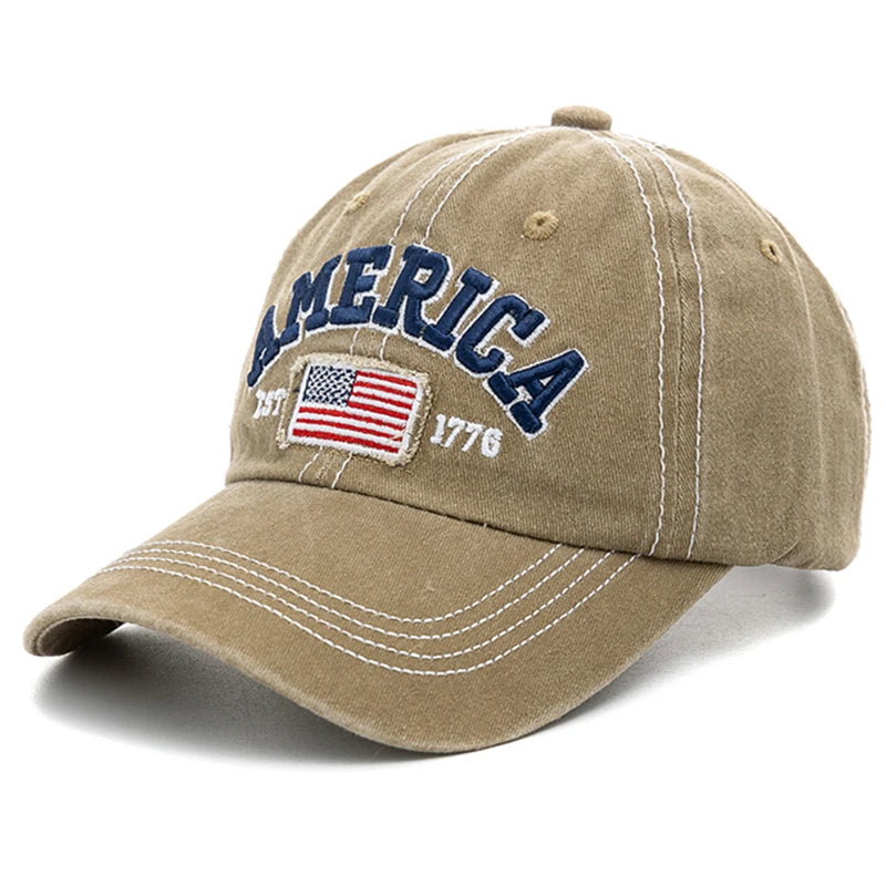 AMERICA Man Embroidered Baseball Cap