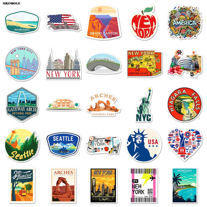 Patriotic Sticker Pack - Landmarks