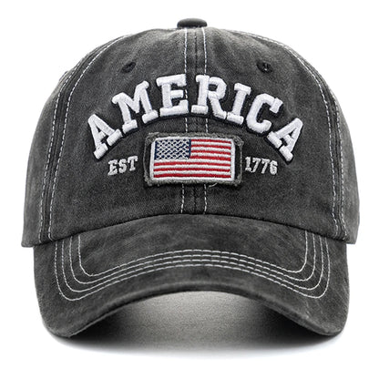 AMERICA Man Embroidered Baseball Cap