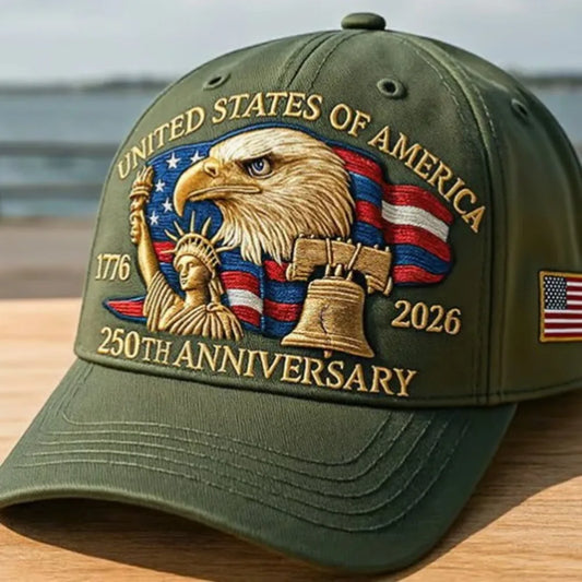 Bald Eagle Baseball Cap – 250th American Anniversary