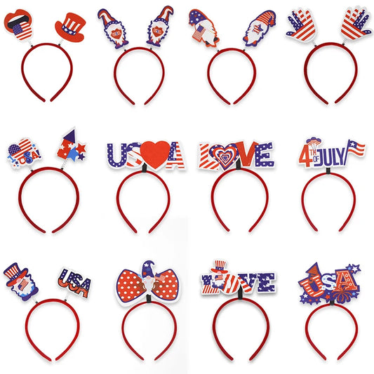 Patriotic American Party Headbands