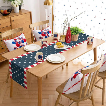 Patriotic Table Runner - "Farmhouse"