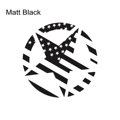 USA Star & Stripes Vinyl Sticker