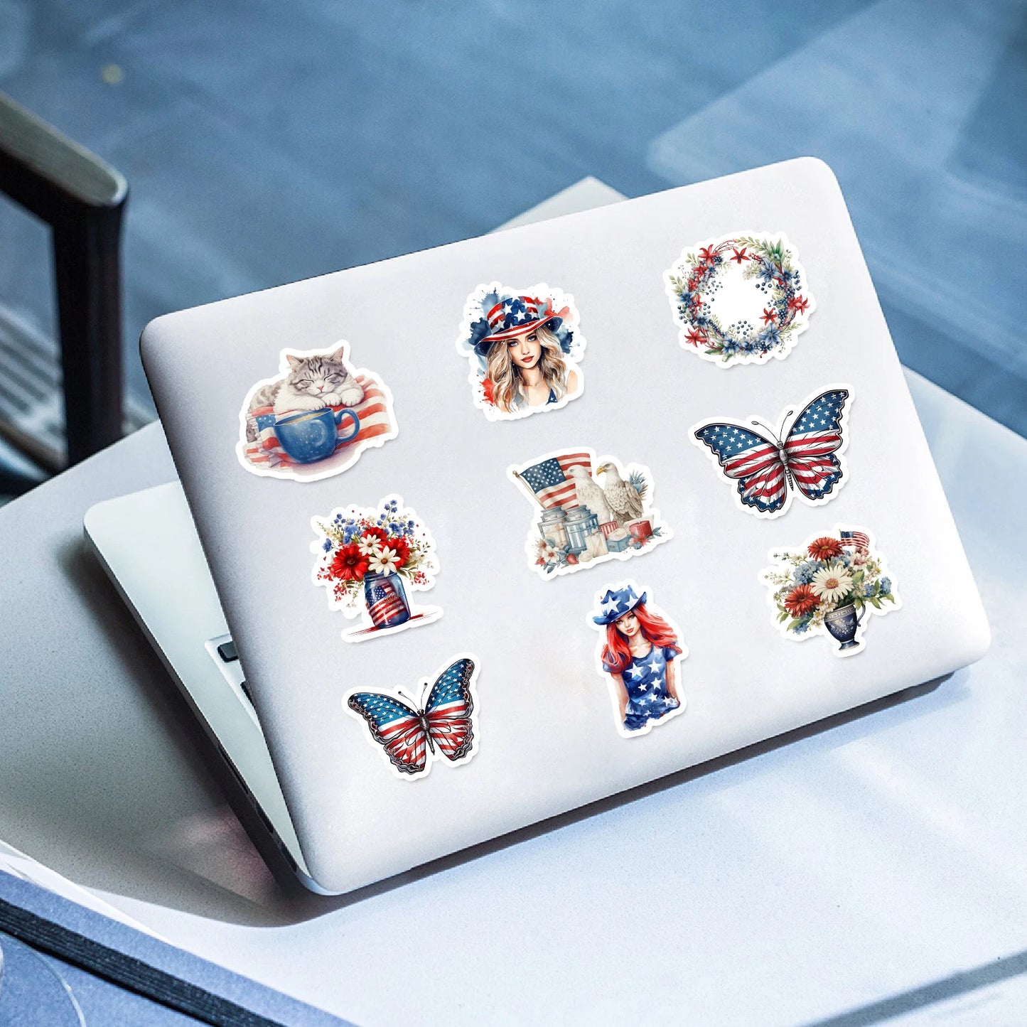 Patriotic Sticker Pack - Cowgirl