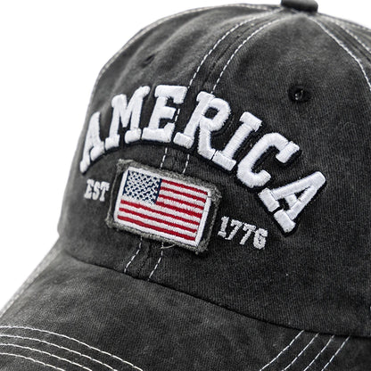 AMERICA Man Embroidered Baseball Cap