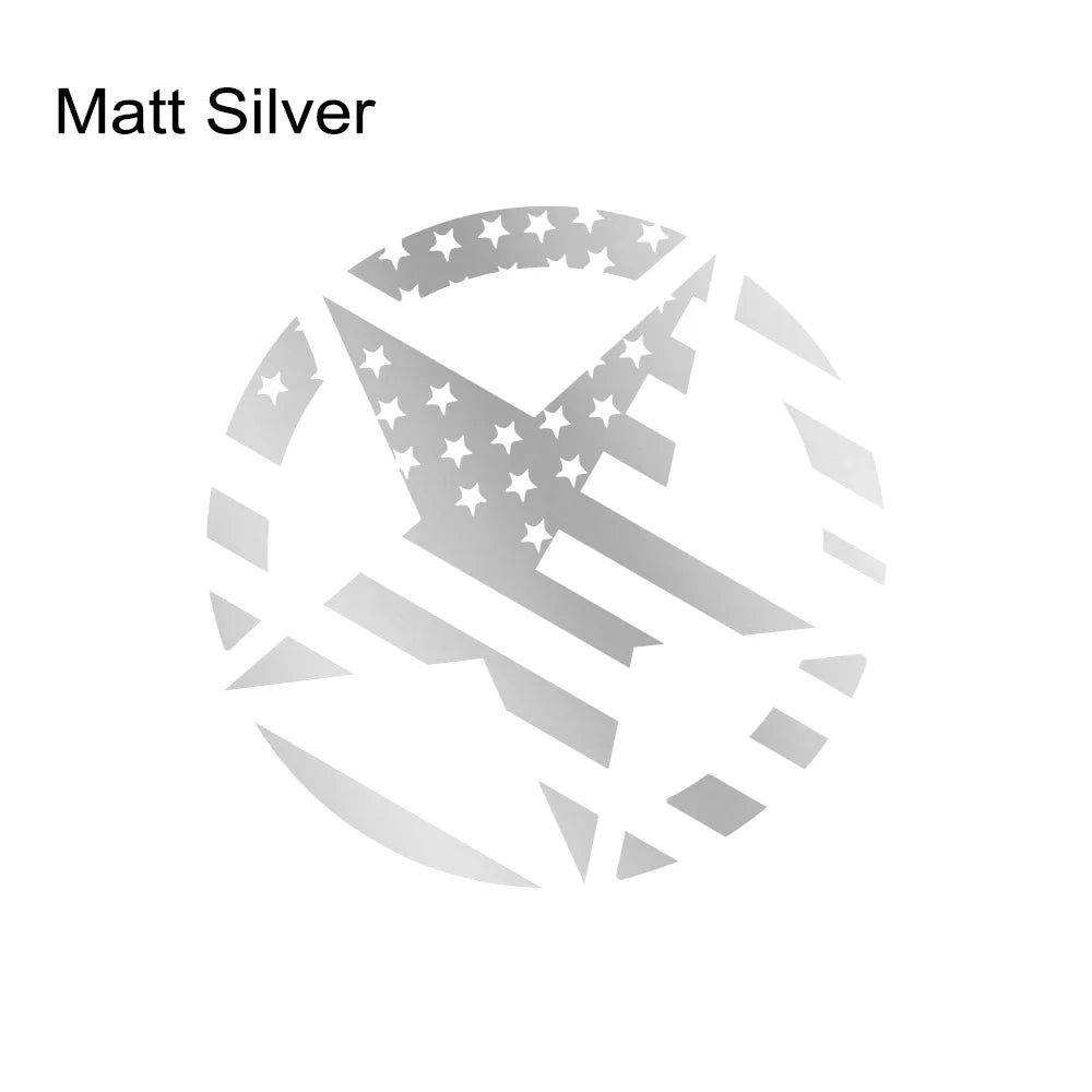 USA Star & Stripes Vinyl Sticker