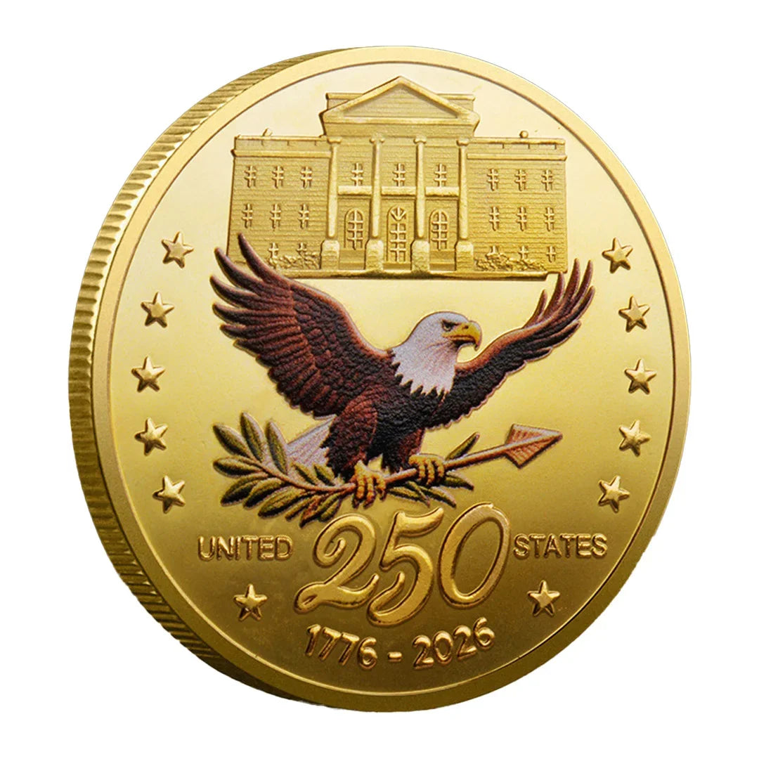 250th Anniversary USA Commemorative Coin - Gold